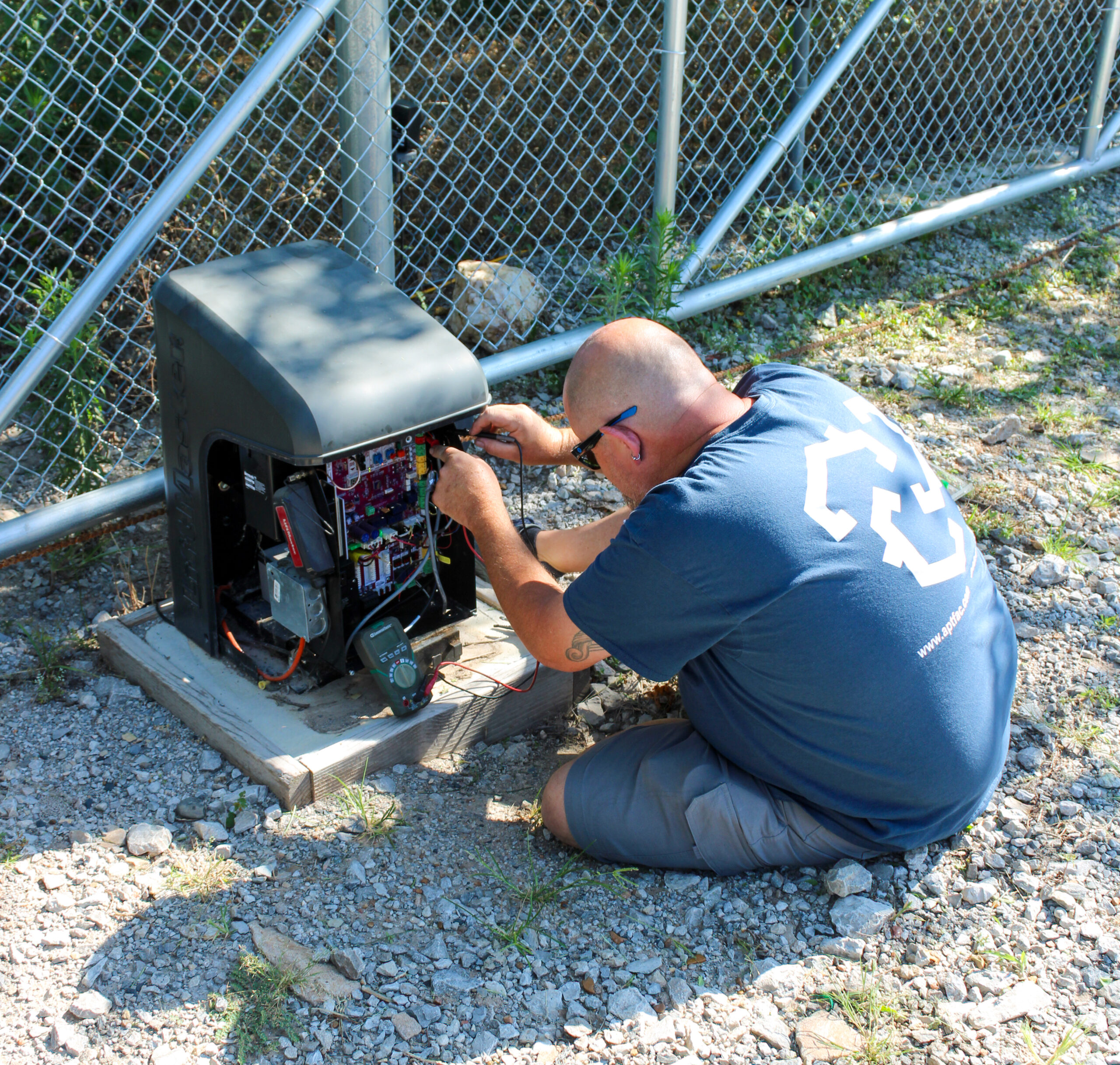 Gate installation