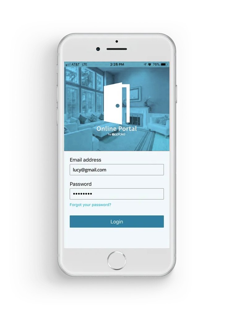 Online tenant portal